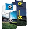 Detexpol Vaikiškos patalynės komplektas 160x200 su futbolo motyvu, šviečiantis tamsoje