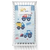 Detexpol Vaikiškos patalynės komplektas 100x135 cm su automobiliais