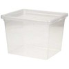 NHG Dėžė su dangčiu Basic box Plast Team 3L permatoma