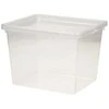 NHG Dėžė su dangčiu Basic box Plast Team 3L permatoma