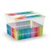 Dėžė su dangčiu C Box Cube KIS 40x34x25cm/27L Colours Arty