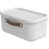 Dėžė su dangčiu ir rankenomis Maloja Rotho 39.5x26.5x17.7cm/12L Mistletoe Baltas