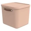 Dėžė su dangčiu ir rankenomis Maloja Rotho 39.5x38x34/40L Meadow Rose