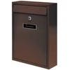 VOREL SKRZYNKA NA LISTY360 x 260 x 80mm BRĄZ 78557
