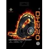 DH220 USB stereo žaidimų ausinės DELTACO GAMING, RGB, juodos / GAM-168 / 4222325