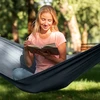 DIDELIS 2 ASMENYS HAMAKAS SODO SŪPYNĖS XXL 280x150 CM STIPRI + PAGALVE