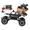 DIDELIS BEKELIŲ RC AUTOMOBILIŲ MONSTRAS 4x4 METAL LED LED