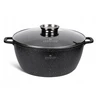 DIDELIS FUNKCINIS MARMURINIS PUODAS SU DANGIU 18,5 L 40 cm EDENBERG 8155