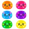 Didelis Gniotek kukulis XXL ANTISTRESS SQUISHY Glitter GLOWING LED 160g