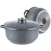 Didelis marmurinis puodas Zilner Aroma Knob 36cm, 13.5l