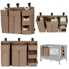 Didelis pakabinamas 3in1 lovos organizatorius Lionelo Sidepocket Large