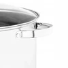 Didelis plieno indukcinis puodas, aukštas, gastronominis Altom Design Fabio, 15 l