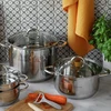 DIDELIS PUODAS indukcinis DUJINIS DANGIS Plieninis Konighoffer Faro 9,2 l 28 cm