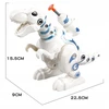 Didelis robotas dinozauras T-REX vaikšto riaumoja šviečia žiovauja vaikams Click4Toys