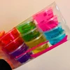 DIDELIS SLIME SLIME RINKINYS CREATIVE GLUTY BOX RINKINYS + METELĖS - 12X SLIME