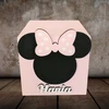 DIDELIS taupyklė SUPER DOVANA Minnie Mouse taupyklė su vardu vaikui