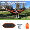 Didelis turistinis hamakas 300x200 cm, iki 300 kg, patogus ir lengvas
