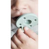 Dinaminis silikoninis čiulptukas MinikOiOi 2 vnt. Žalias kūdikiams 0-24m