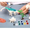 Dinozaurai dažymui dažais, rinkinyje 55 vnt. 3D tapyba Kūrybinis rinkinys
