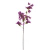 Dirbtinė gėlė CHRYSANTHEMUM, t.violetinės sp., 10 x 24 x 80 cm, 1 vnt