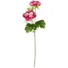 None Dirbtinė gėlė PEONY, 3 spalvos, 17 cm