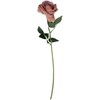 Dirbtinė gėlė ROSE, 4 spalvų, 48 cm
