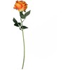 Dirbtinė gėlė ROSE, kreminės sp., 78 cm