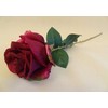 Dirbtinė gėlė ROSE, raudonos sp., 78 cm