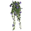 Dirbtinė petunija 65cm žalios/violetinė