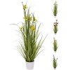 Dirbtinis augalas baltame vazone, 95 cm