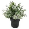 Dirbtinis augalas vazone 24cm žalias