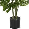 Dirbtinis augalas vazonėlyje 120cm monstera 1