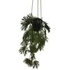 Dirbtinis svyrantis augalas pakabinamame vazone 60cm žalias