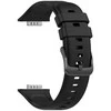 Fixed Fiksuotas | Silikoninis dirželis, skirtas „Huawei Watch Fit 2“ / „Fit 2 Classic“ | Juodas