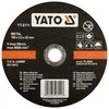 YATO TARCZA DO CIĘCIA METALU 125x1,2x22mm 5923