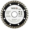 Diskas pjovimo deimantinis (šlapiam-sausam pjovimui) TURBO Yato | d-115x2,4x22,2mm