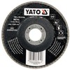 Yato Toya Sa Poland Šlifavimo diskas lapelinis | plokščios formos | P40 | 125X22,2 mm (YT-83272)