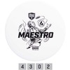 Diskinio golfo diskas Midrange Driver Maestro Discmania 4/3/0/2 skirtingų spalvų
