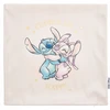 DISNEY. ANGEL & STITCH. WELUROWA POSZEWKA Z ZAMKIEM NA PODUSZKĘ 40x40