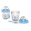Disney Frozen Olaf puodelis su figūrėlėmis ir šaukštu dovanų rinkinys 350ml