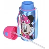 DISNEY Minnie Mouse aliuminio TERMINALINIS BUTELIS, su kandikliu, VANDENS BUTELIS su dirželiu per petį, mergaitėms 600 ml