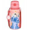 DISNEY Stitch aliuminio TERMINALINIS BUTELIS, gertuvė, VANDENS BUTELIS su dirželiu per petį, mergaitėms 600 ml