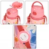 DISNEY Stitch aliuminio TERMINALINIS BUTELIS, gertuvė, VANDENS BUTELIS su dirželiu per petį, mergaitėms 600 ml