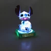 DISNEY Stitch Lampka nocna 3D su budzikiem i kalendarzem, ŚWIECĄCA figurka