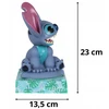 DISNEY Stitch Lampka nocna 3D su budzikiem i kalendarzem, ŚWIECĄCA figurka