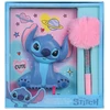DISNEY Stitch Rinkinys piśmienniczy, NOTES antystresowy +DŁUGOPIS su pomponem
