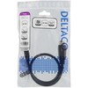 DisplayPort kabelis, 0,5 m, 4K UHD, DP 1.2 DELTACO juodas / DP-1005D