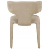 Dizainerio minkšta kėdė svetainei ir valgomajam Tobi beige Kare Design