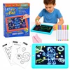 DK MAGIC Planšetė SCRIPTURE Šviesos efektai NEONINIAI RAŠIKLIAI Magic Pad LED Mėlyna