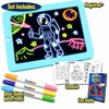 DK MAGIC Planšetė SCRIPTURE Šviesos efektai NEONINIAI RAŠIKLIAI Magic Pad LED Mėlyna